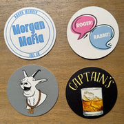 4-Piece Morgan Brothers Coaster Set